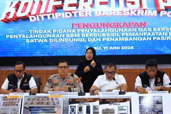 Bareskrim Polri Gagalkan Penjualan Sisik Trenggiling